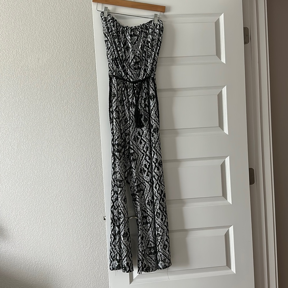 Strapless jumpsuit